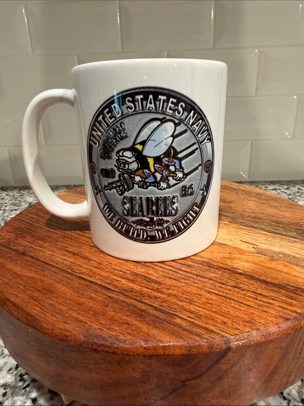 United States Navy Seabee Coffee Mug